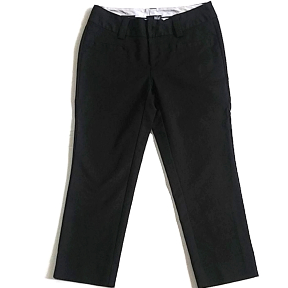 A.N.A. Black Crop Trouser Pant